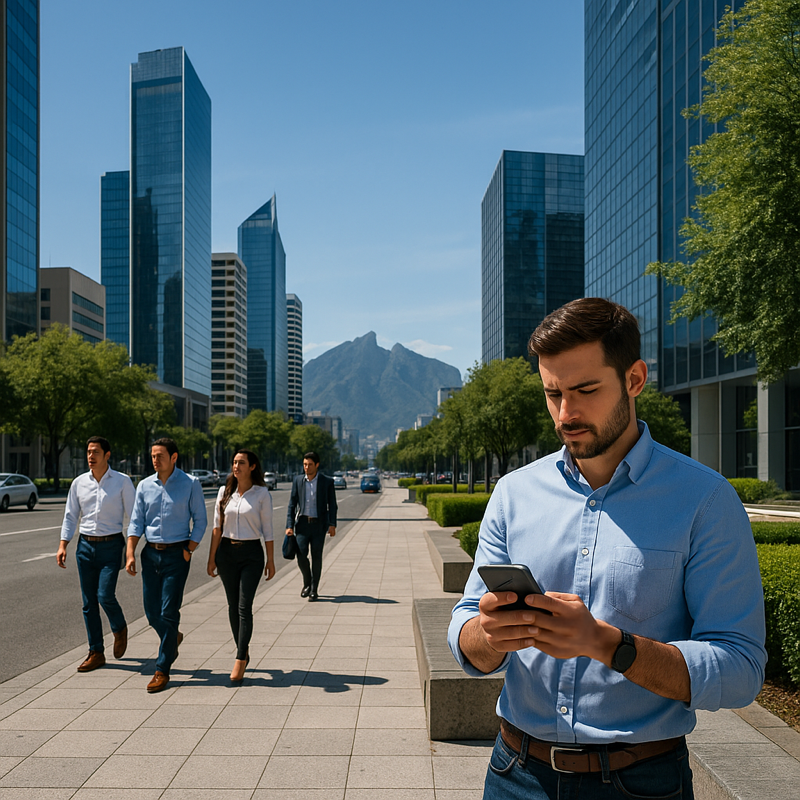 Acesse serviços mexicanos do exterior