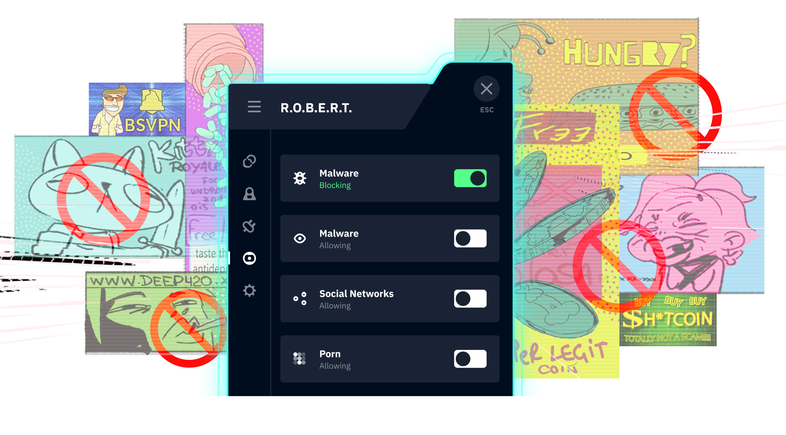 Block Unwanted Content